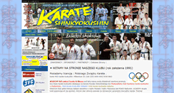 Desktop Screenshot of karate.radzymin.pl