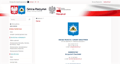 Desktop Screenshot of bip.radzymin.pl